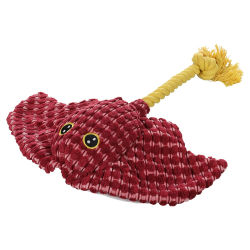 Flamingo Hundespielzeug Ceano Stechrochen bordeaux Flamingo Hundespielzeug Ceano Stechrochen bordeaux