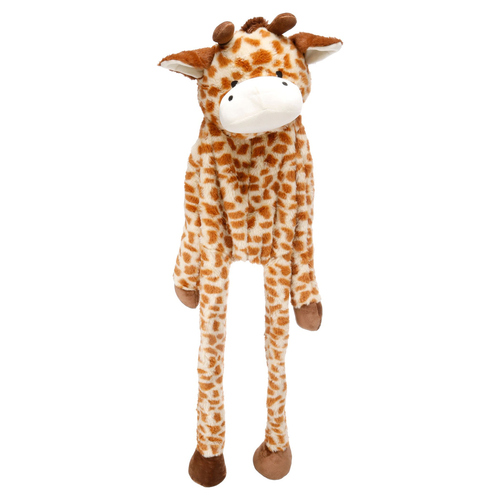 Flamingo Hundespielzeug Garry Giraffe braun, Größe: S