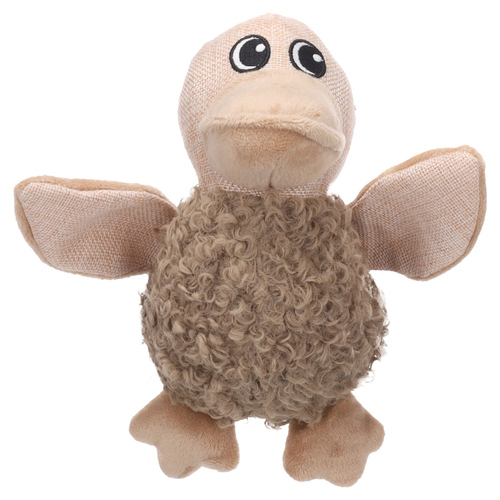 Flamingo Hundespielzeug Kopya Ente beige