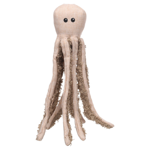 Flamingo Hundespielzeug Kopya Oktopus beige