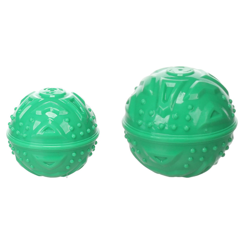 Flamingo Hundespielzeug Tegro Ball grün, Größe: S