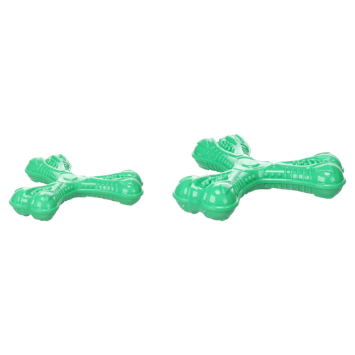 Flamingo Hundespielzeug Tegro Dreifuß grün, Größe: L Flamingo Hundespielzeug Tegro Dreifuß grün, Größe: L