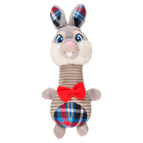 Flamingo Hundespielzeug Weihnachten Kaninchen in Hantelform