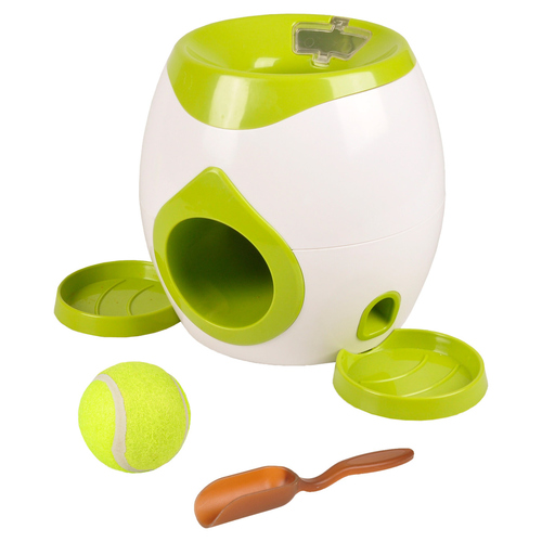 Flamingo Hundespielzeug Wilson Leckerlispielzeug mit Tennisball