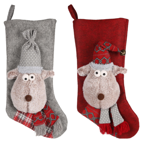 Flamingo Hundespielzeug Xmas Renda Rentier Socke Flamingo Hundespielzeug Xmas Renda Rentier Socke