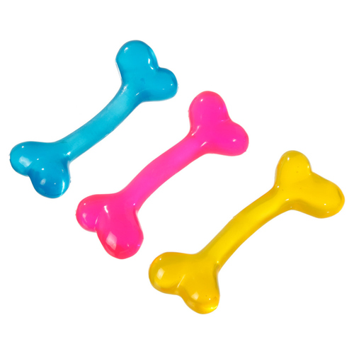 Flamingo Hundespielzeug good4fun Bone, Länge: 15 cm