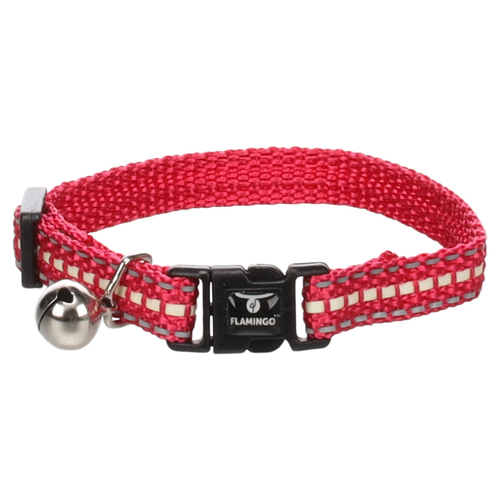 Flamingo Kätzchen Halsband Jinxy korallenrot