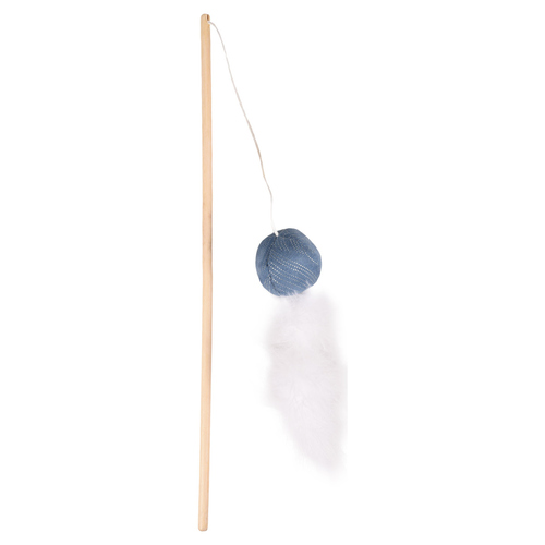 Flamingo Katzenangel Medy blau