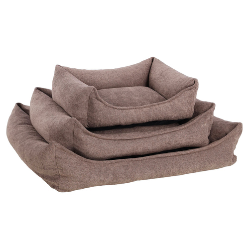 Flamingo Katzenbett Oana rechteckig taupe, Maße: 65 x 50 x 20 cm
