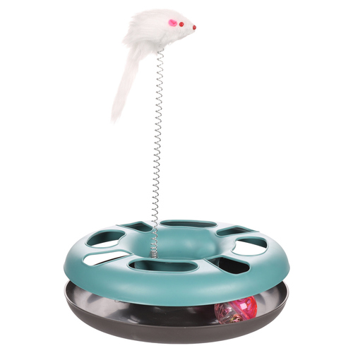 Flamingo Katzenspielzeug Leatitia Zirkel blau Flamingo Katzenspielzeug Leatitia Zirkel blau