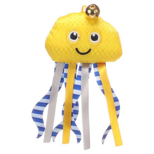 Flamingo Katzenspielzeug Strellow Oktopus gelb