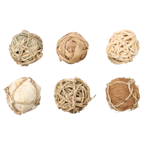 Flamingo Kleintier-Spielzeug Ball Bicky braun