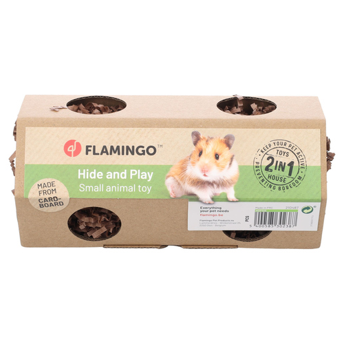 Flamingo Kleintier-Spielzeug Hopsie braun