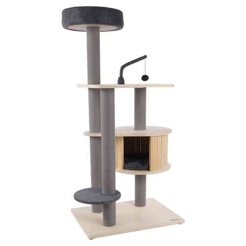 Flamingo Kratzbaum Kandis grau/beige