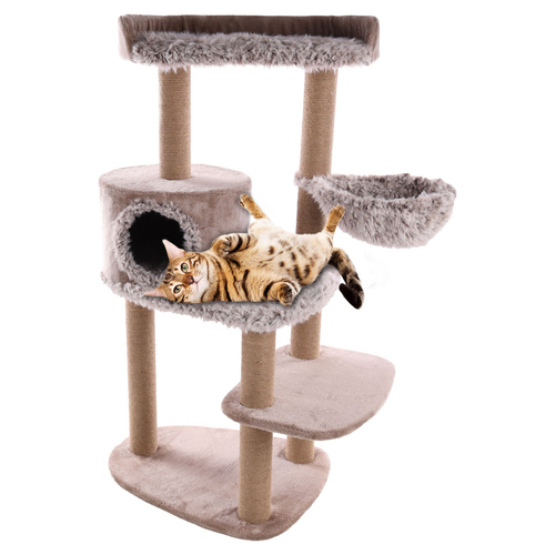 Flamingo Kratzbaum Oliver taupe
