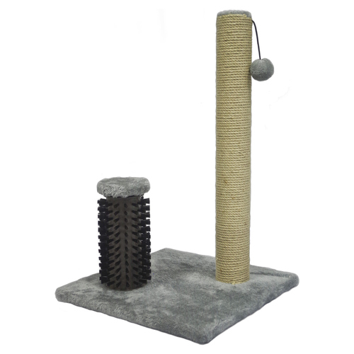 Flamingo Kratzbaum mit Bürste