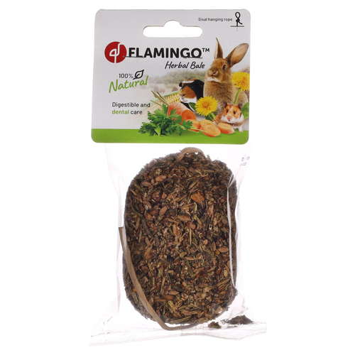 Flamingo Nagersnack Kräuterballen 60 g