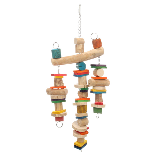 Flamingo Papageienspielzeug Apia bunt