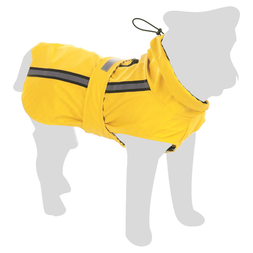Flamingo Regenmantel Ciro gelb, Rückenlänge: 30 cm Flamingo Regenmantel Ciro gelb, Rückenlänge: 30 cm