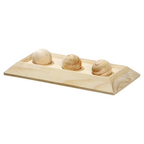 Flamingo Rody Brain Train Platte mit 3 Kugeln