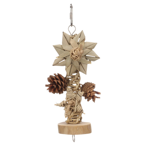 Flamingo Sittichspielzeug Elbraun