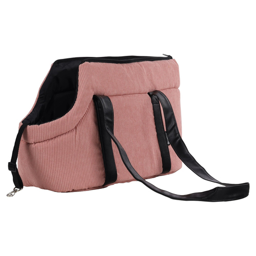 Flamingo Tragetasche Alessia rosa für Hunde, Maße: 46 x 23 x 25 cm