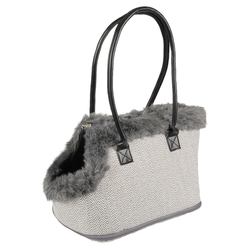 Flamingo Tragetasche Esme grau