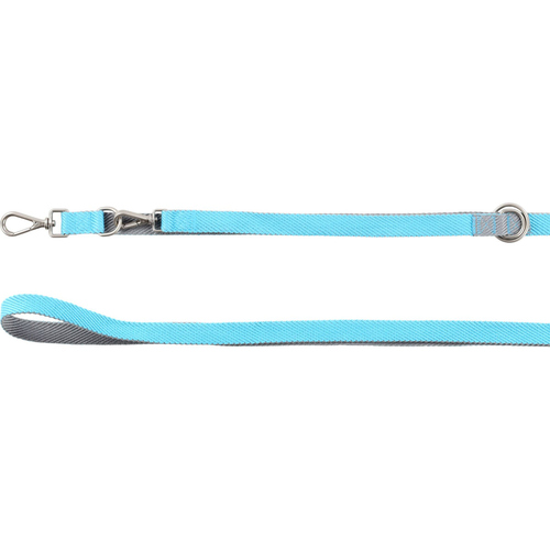 Flamingo Trainingsleine Elly hellblau, Maße: 250 cm / 25 mm Flamingo Trainingsleine Elly hellblau, Maße: 250 cm / 25 mm