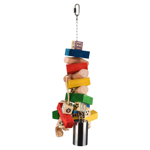 Flamingo Vogelspielzeug Regenbogen Bell Multi