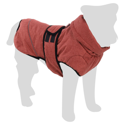 Flamingo Wintermantel Iglu rot, Rückenlänge: 30 cm