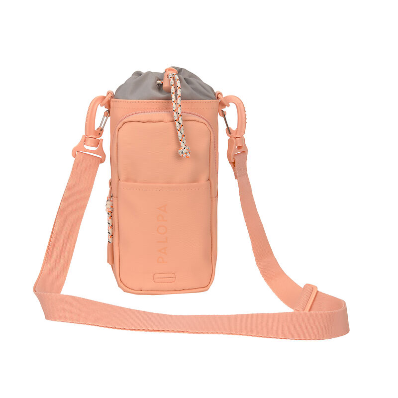 Flaschen- und Leckerlitasche Boudi in Peach Blush