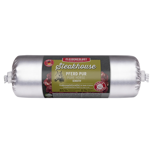 Fleischeslust Steakhouse Pferd pur 500 g