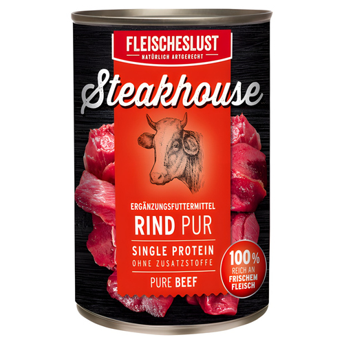 Fleischeslust Steakhouse Rind pur 800 g