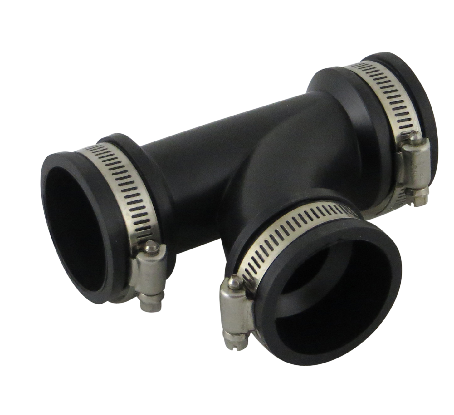 Flexibler Rohrverbinder Flexfitting T-Stück 2", 63mm, Klemmbereich 54-63 mm