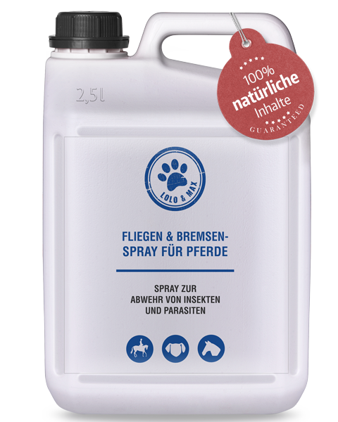 Fliegen und Bremsenspray für Pferde 2500ml