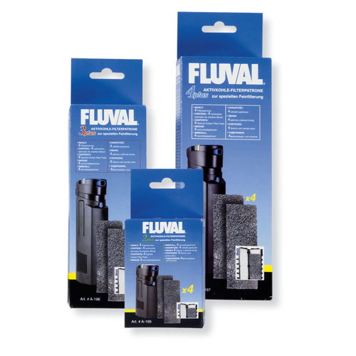 Fluval Aktivkohle-Filterpatrone für Fluval 3 plus