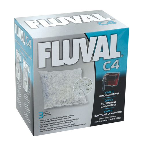 Fluval Ammoniak Entferner für C4-Filter 3 x 290 g