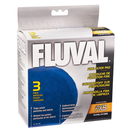 Fluval Feinfilterpads für Fluval FX5