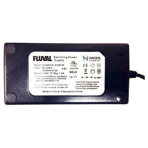 Fluval Netzteil für Fluval LED-Lichtbalken 46 Watt