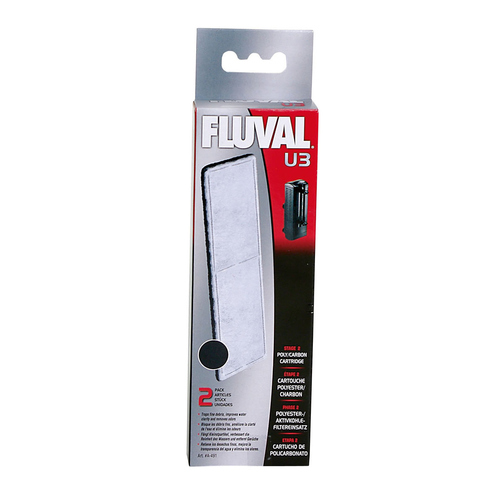 Fluval Poly-Aktivkohle Filtereinsatz für Innenfilter U3
