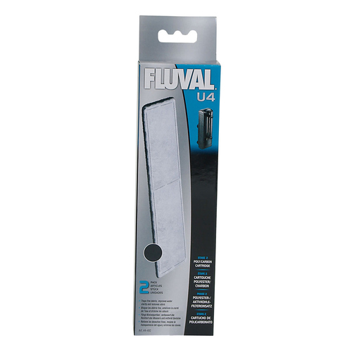 Fluval Poly-Aktivkohle Filtereinsatz für Innenfilter U4