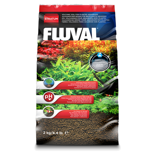 Fluval Stratum für Pflanzen und Garnelen, Inhalt: 2 kg