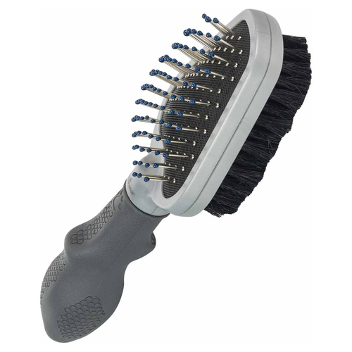 Furminator Bürste für Hunde doppelseitig grau