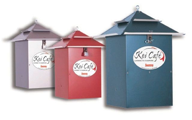 Futterautomat Koi-Cafe silber