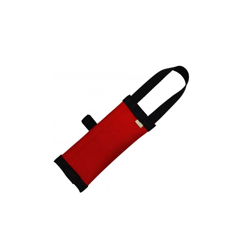 Futterdummy aus Feuerwehrschlauch in rot XS