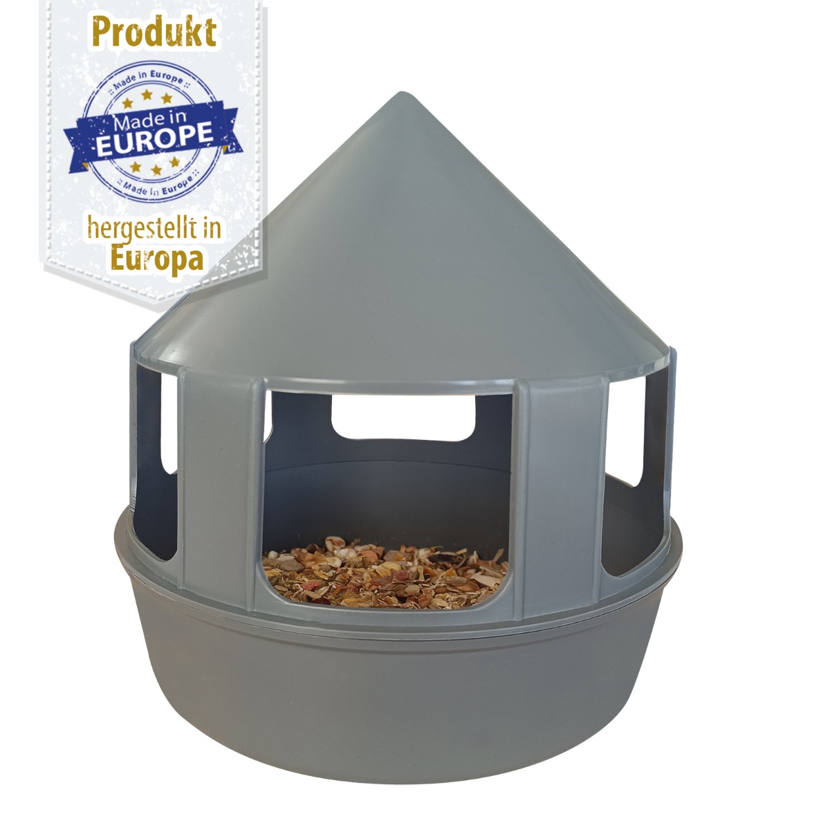 Futtertrog 2 kg Kunststoff