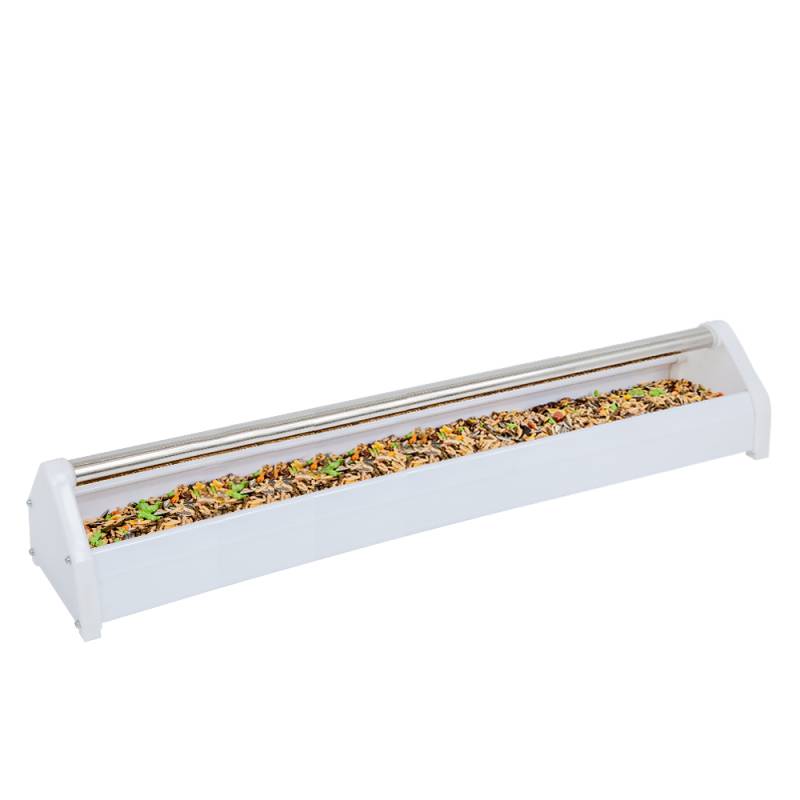 Futtertrog mit Abwehrrolle - 100 cm