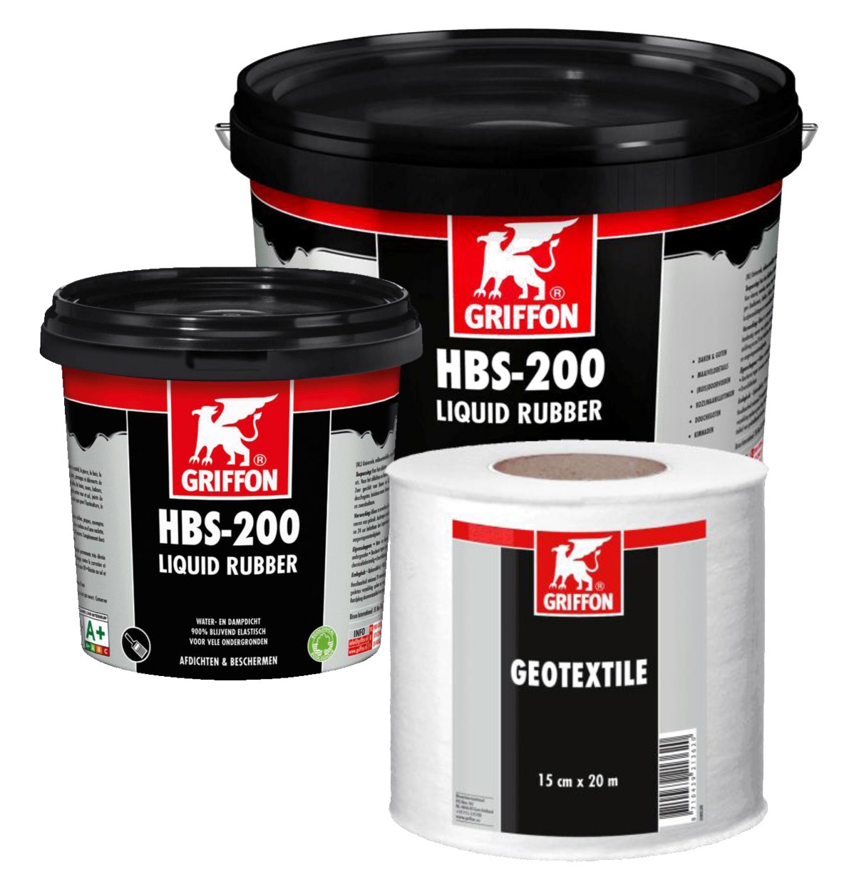 GRIFFON HBS-200 flüssiger Gummianstrich 1 Liter Topf