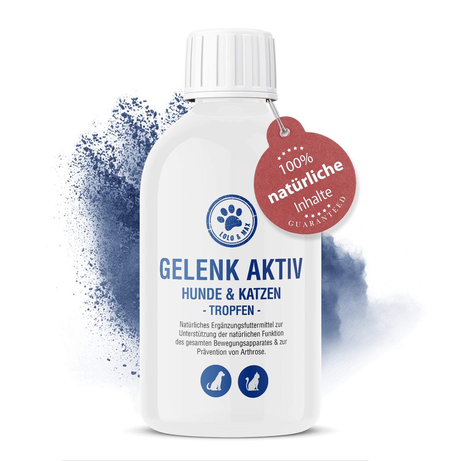 Gelenk Aktiv - Tropfen für Hunde und Katzen - 250ml