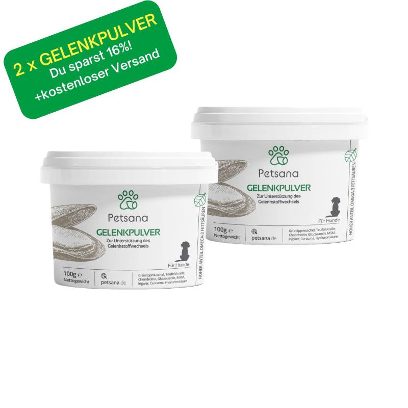 Gelenkpulver für Hunde (Kur-Bundle)